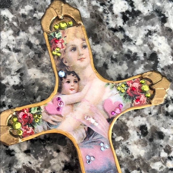 Handmade Cross Decoration - Picture 3 of 4